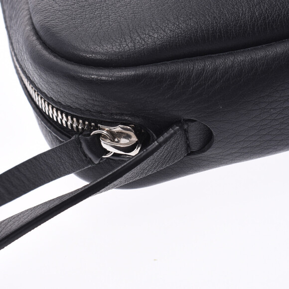 BALENCIAGA Camera Bag Cat Black Leather Shoulder - Picture 7 of 9